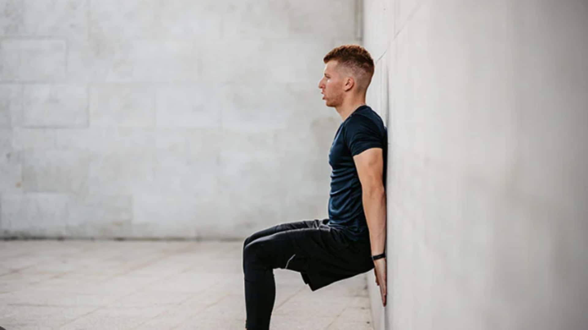 5 surprising benefits of wall-sit exercises