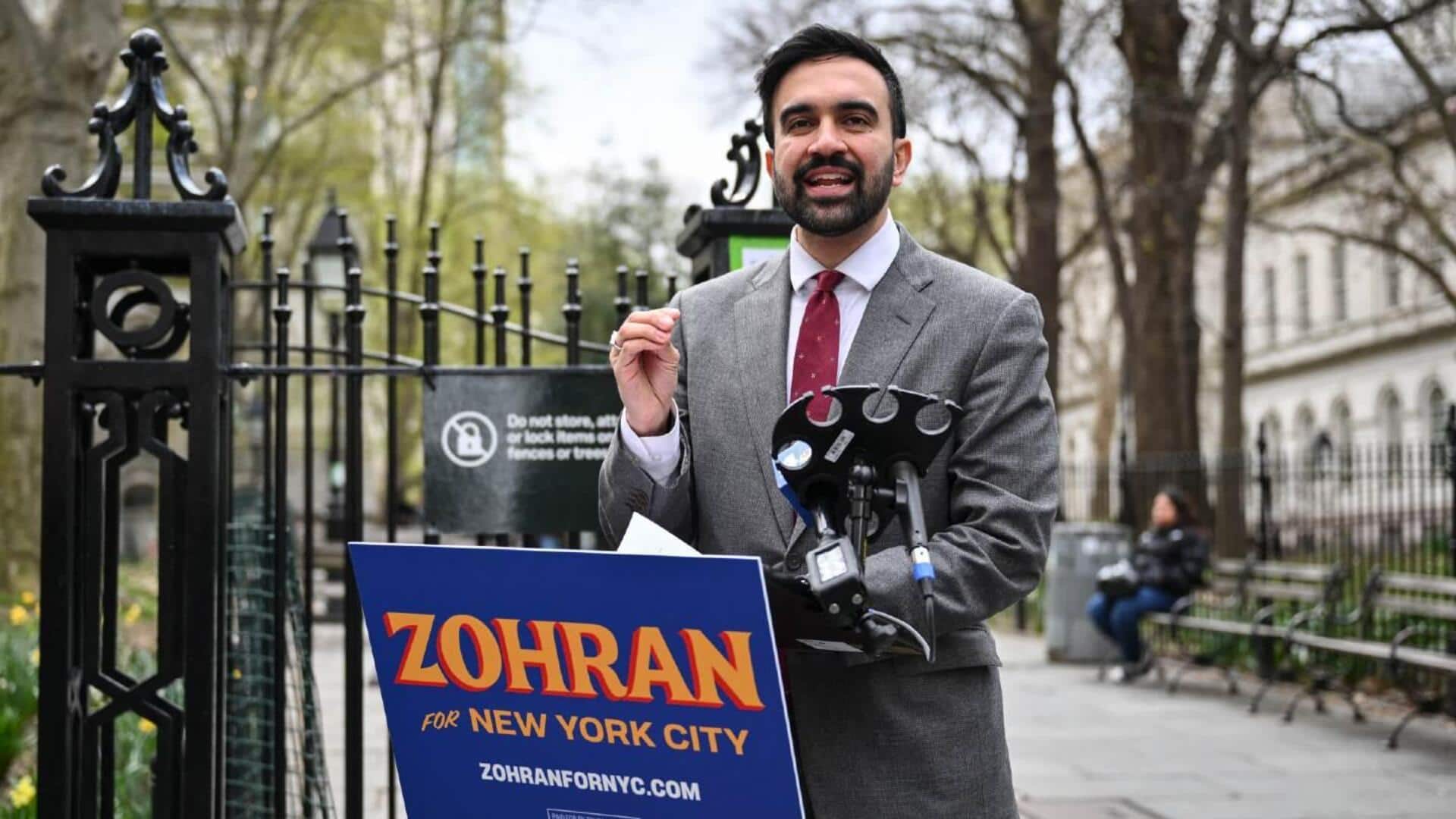 Mira Nair's son Zohran Mamdani runs Bollywood-style campaign