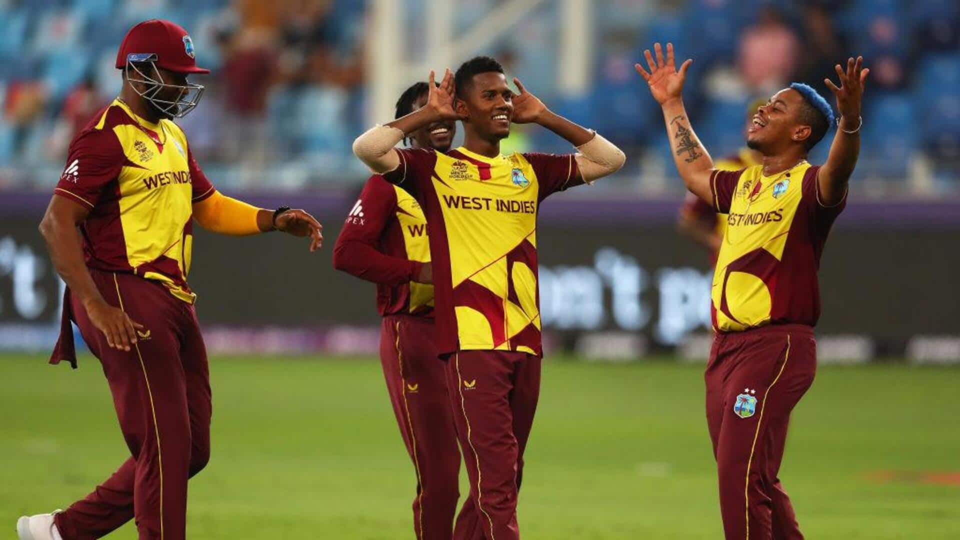Akeal Hosein gets to 50 wickets in home T20Is: Stats 