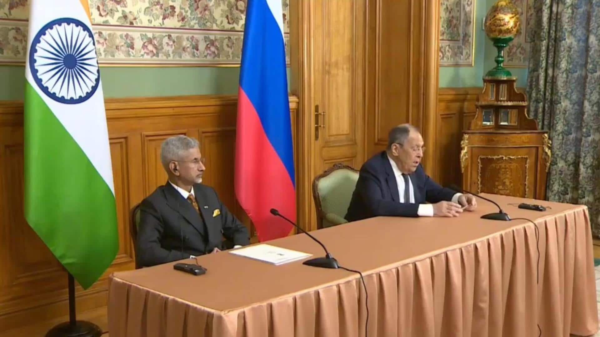 India-Moscow ties 'steadiest' since WW-II: Jaishankar after meeting Russian FM 