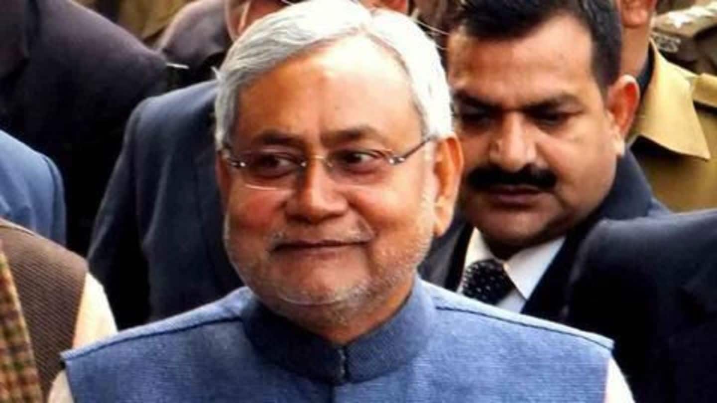 Not in the race to be 2019 PM: Nitish Kumar
