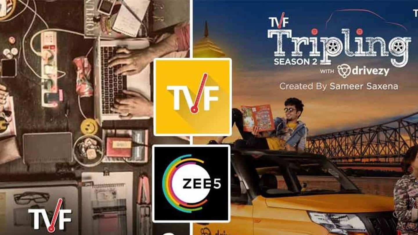 ZEE5 partners with TVF to stream new originals