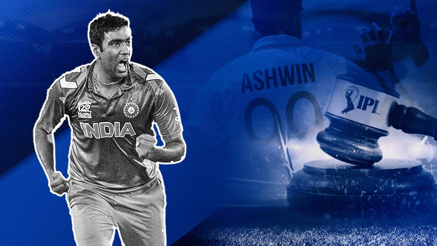 IPL Auction: R Ashwin sold to RR