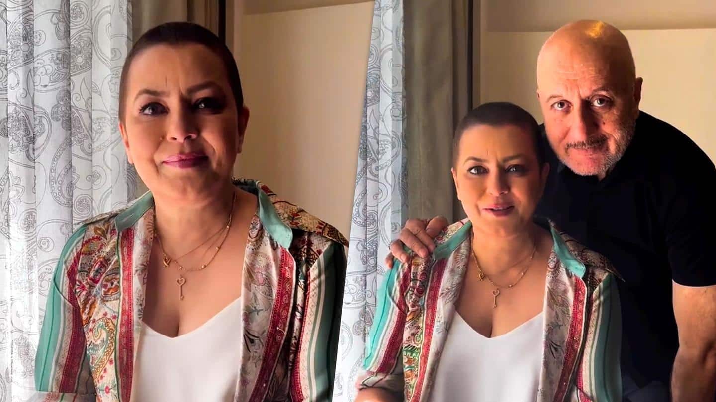 Anupam Kher shares Mahima Chaudhry's battle with breast cancer