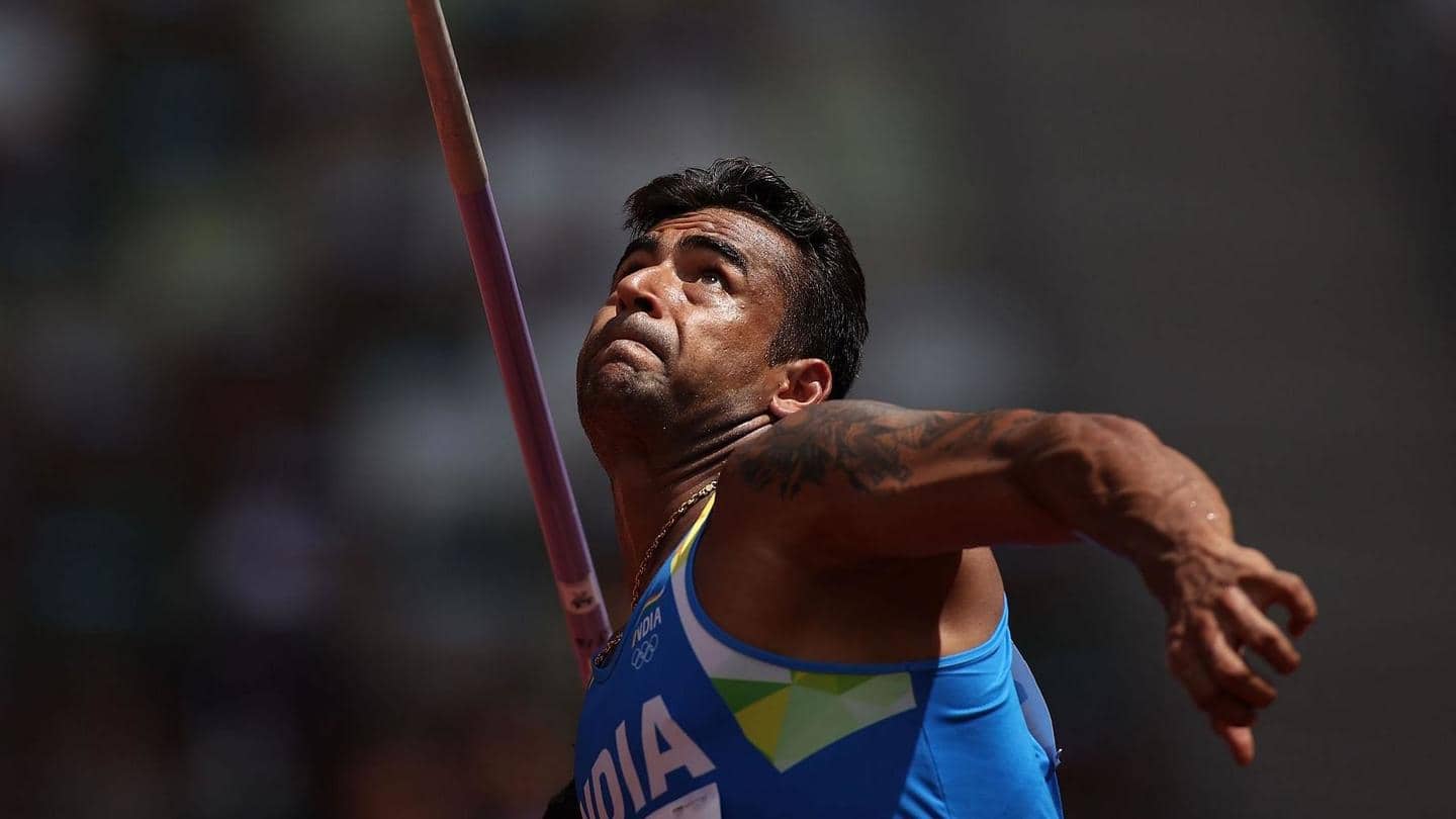 Indian javelin thrower Shivpal Singh banned for failing dope test