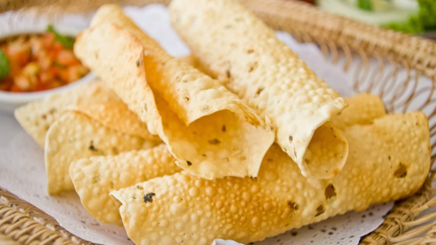 5 'papad' recipes to amp up your meals