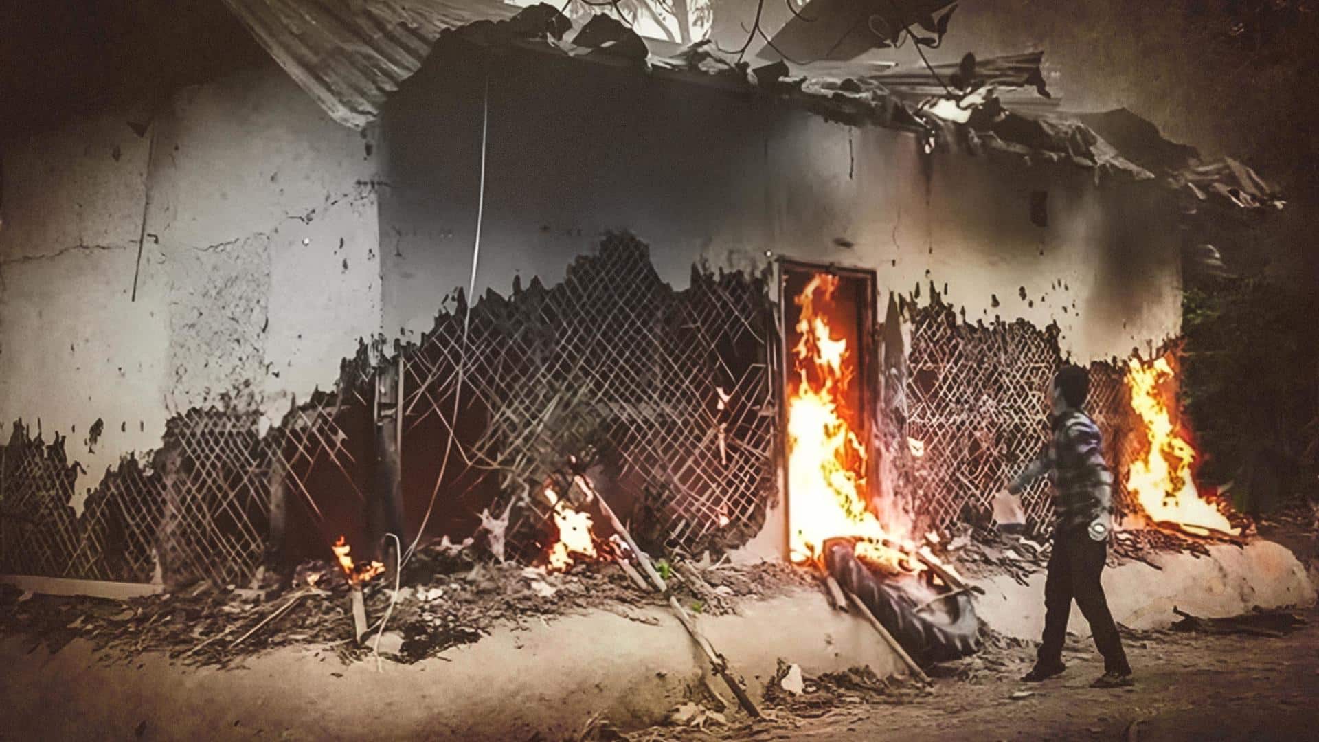 Manipur video row: House of main accused set on fire