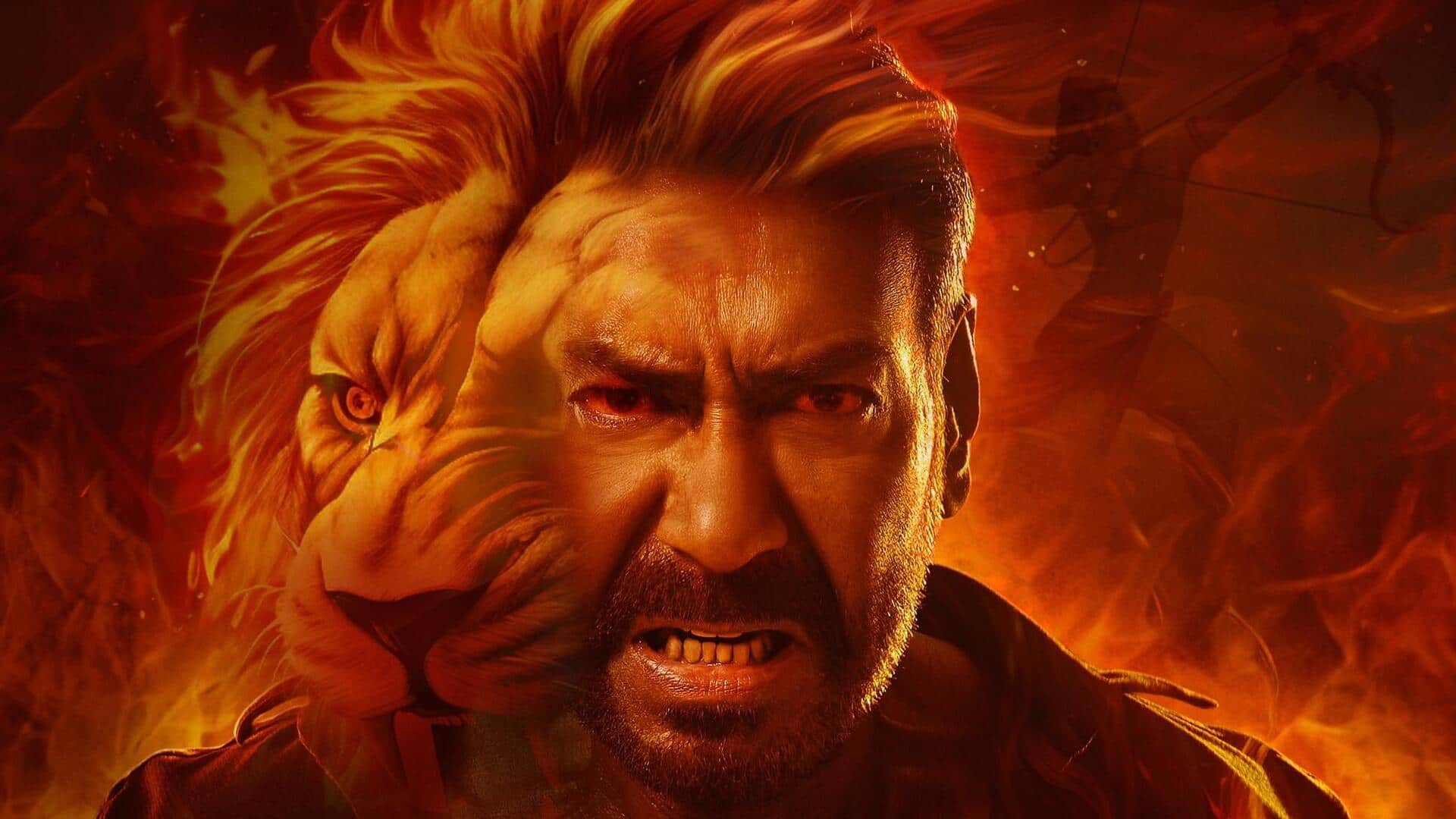 'Singham Again' first-look: Ajay Devgn looks fierce like a lion