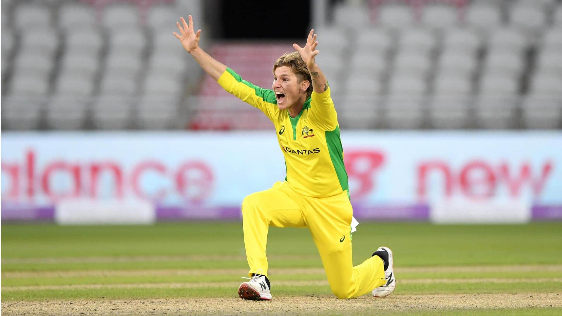 Adam Zampa accomplishes this World Cup feat for Australia