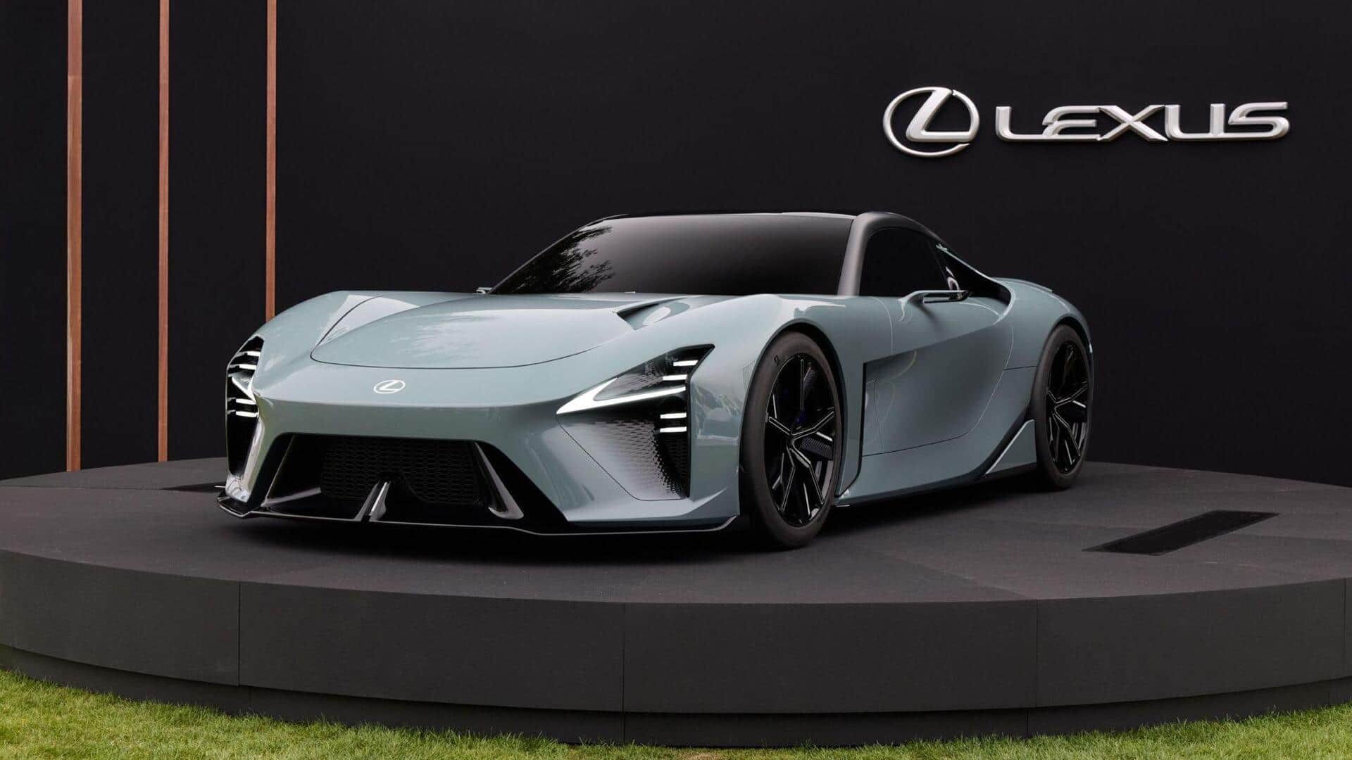 Lexus unveils Sport Concept coupe, hints at 2026-27 production