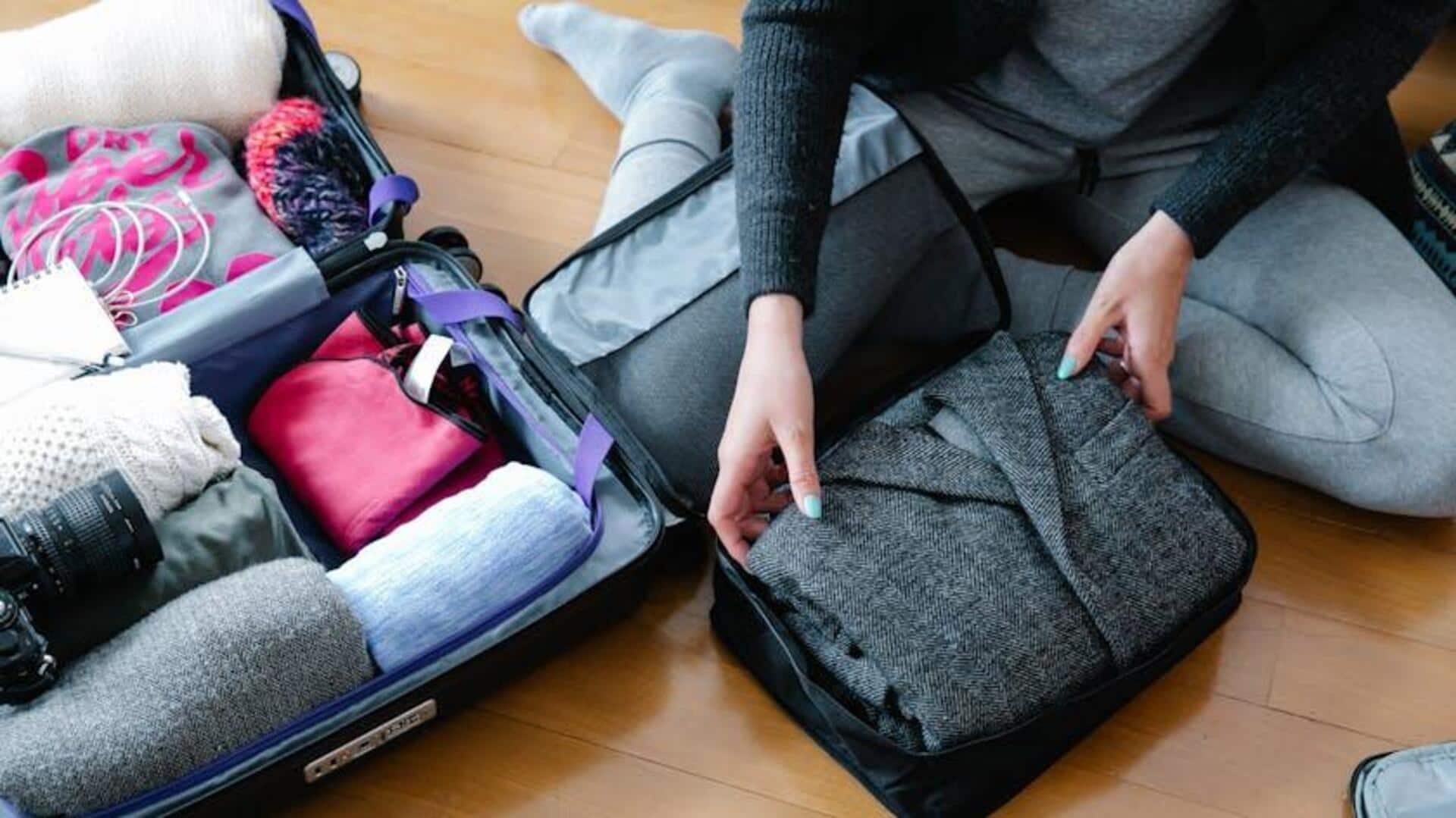 How to pack a travel backpack