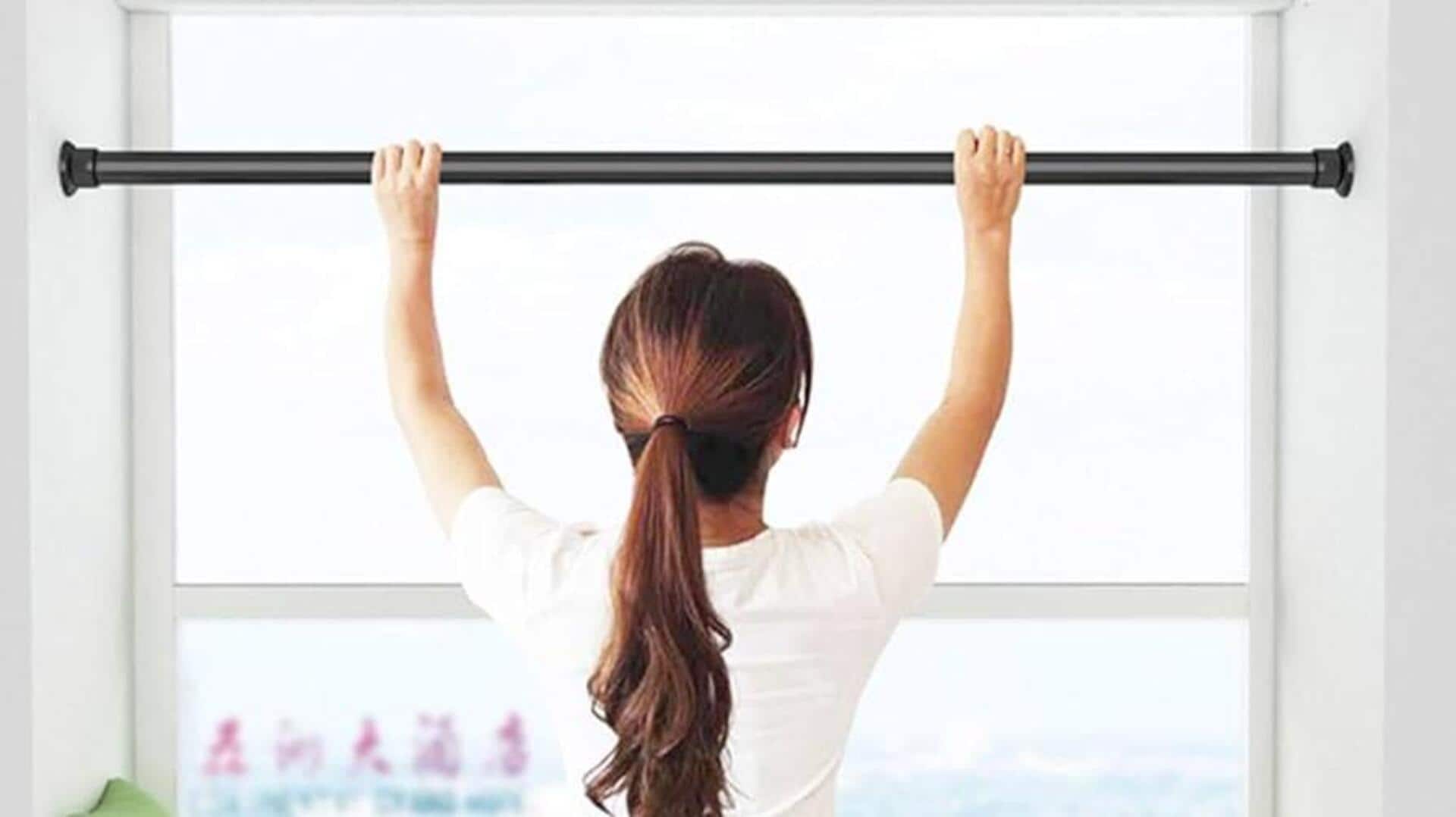 Curtain rod pull-ups: Surprising benefits you probably didn't know