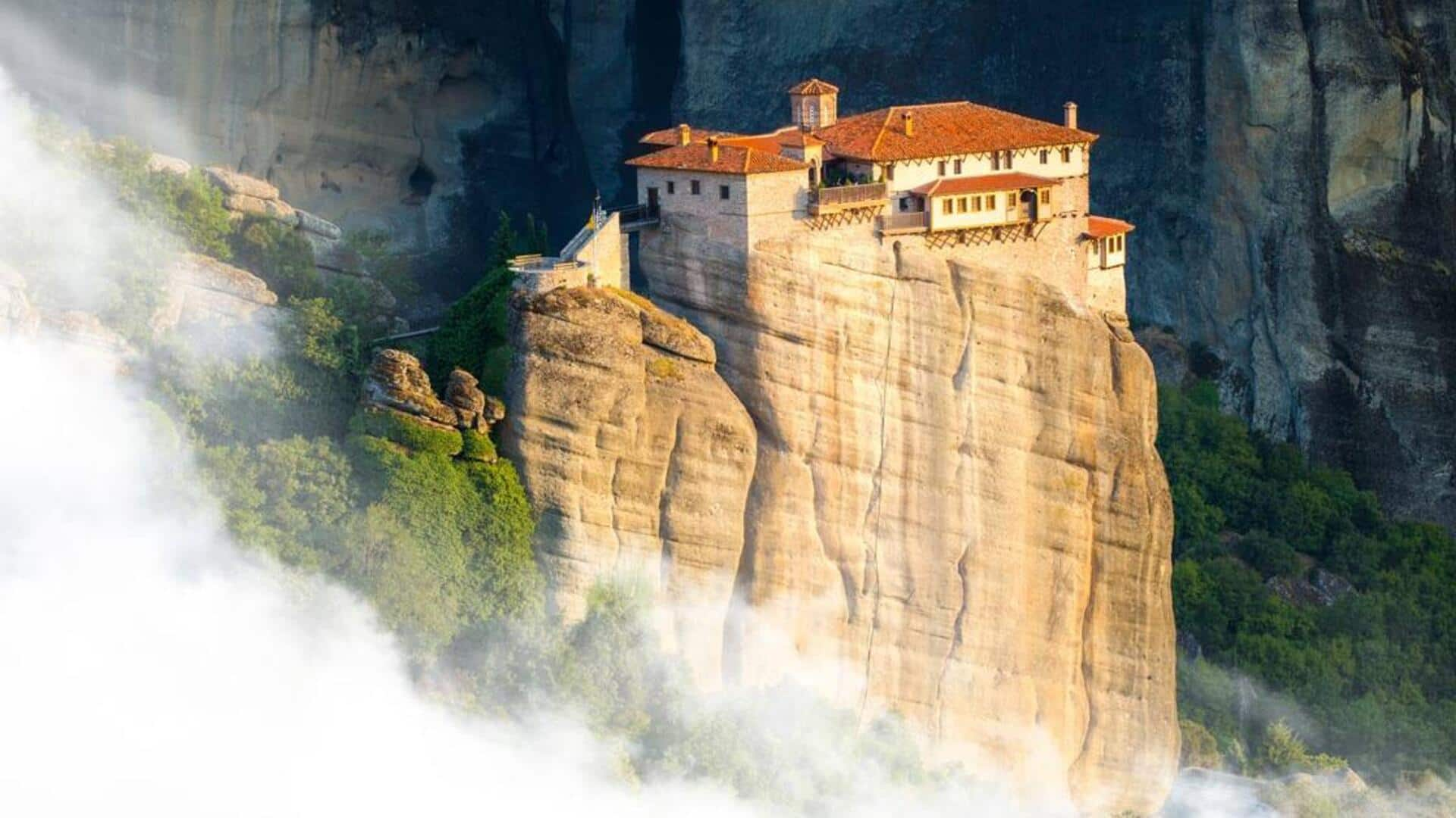 Exploring the wonders of hanging monasteries