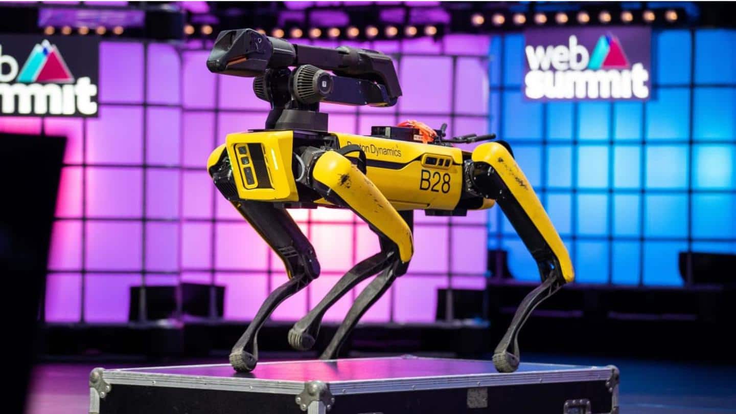 Reeves's application a far cry from Boston Dynamics' intended use Reeves's application a far cry from Boston Dynamics' intended use