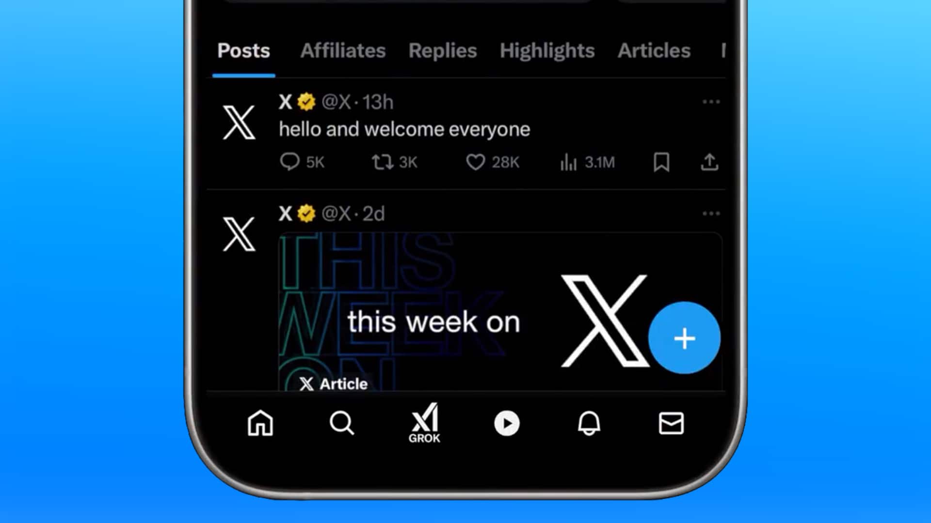 X launches a dedicated video tab amid TikTok drama