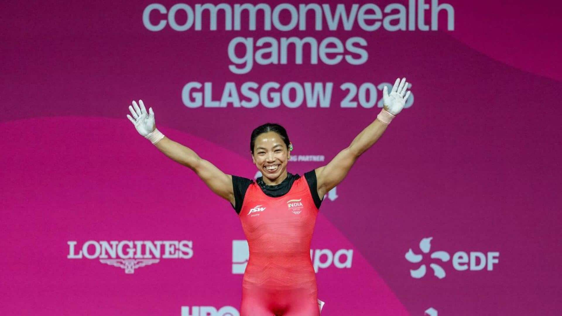 Indian weightlifter Mirabai Chanu's notable achievements over the years