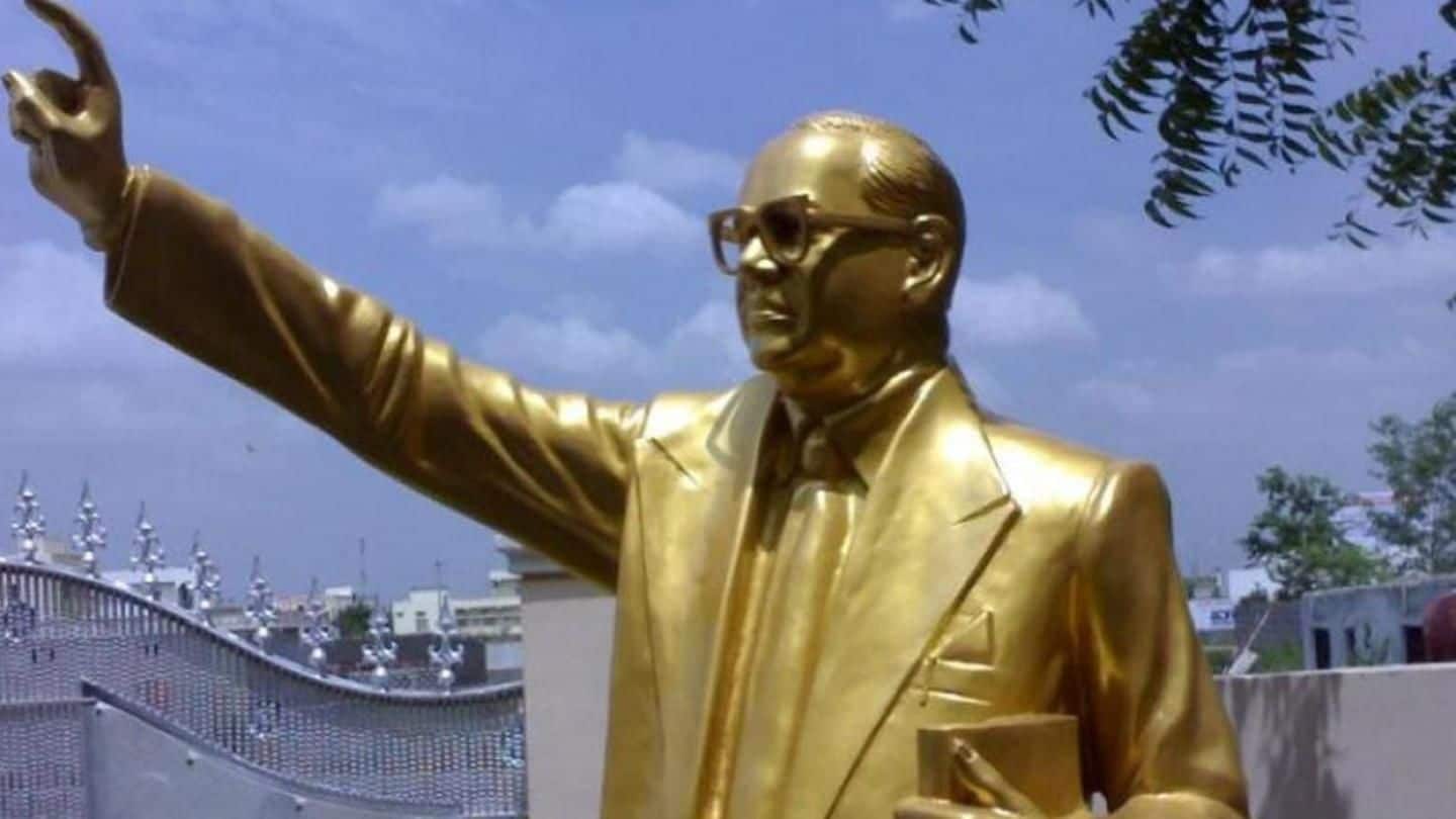 Varsity official suspended for adding 'Maharaj' title to Ambedkar's name