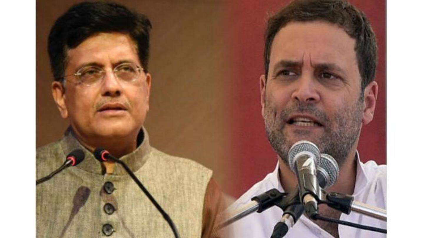 Railways Minister Piyush Goyal must resign, says Rahul Gandhi