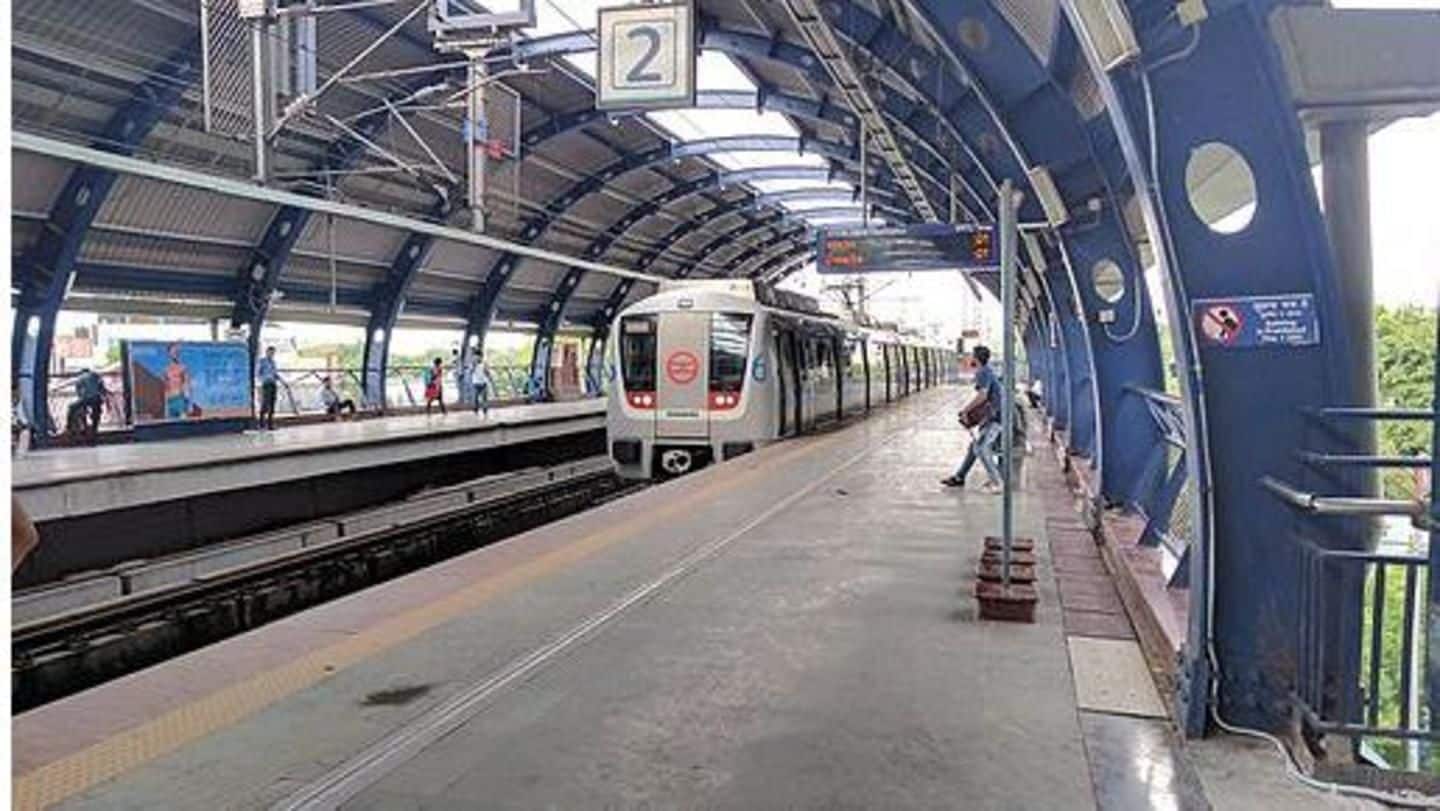 Delhi Metro: Man jumps in front of moving train, rescued