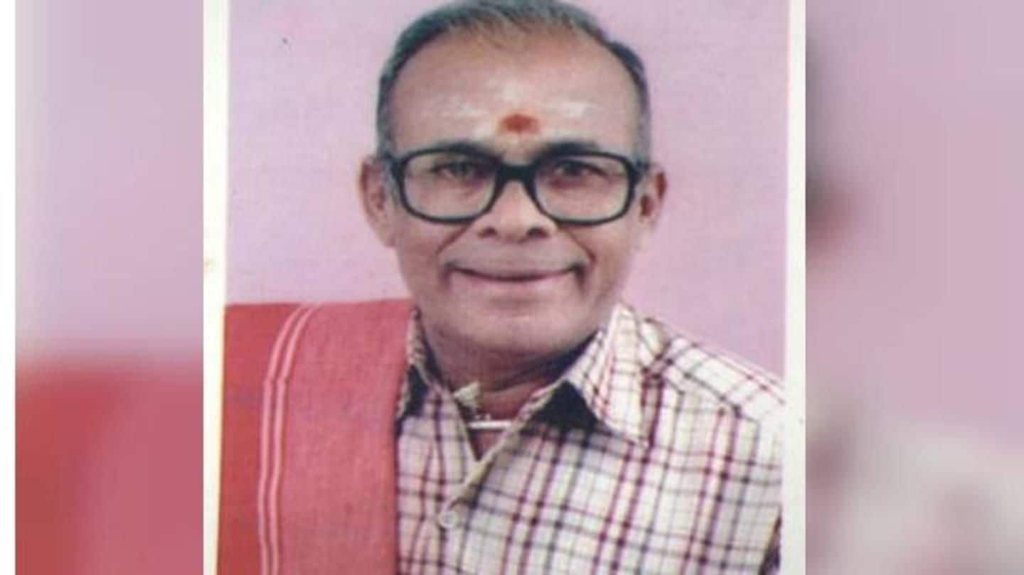 Veteran Tamil comedian, Vellai Subbaiah passes away at 78