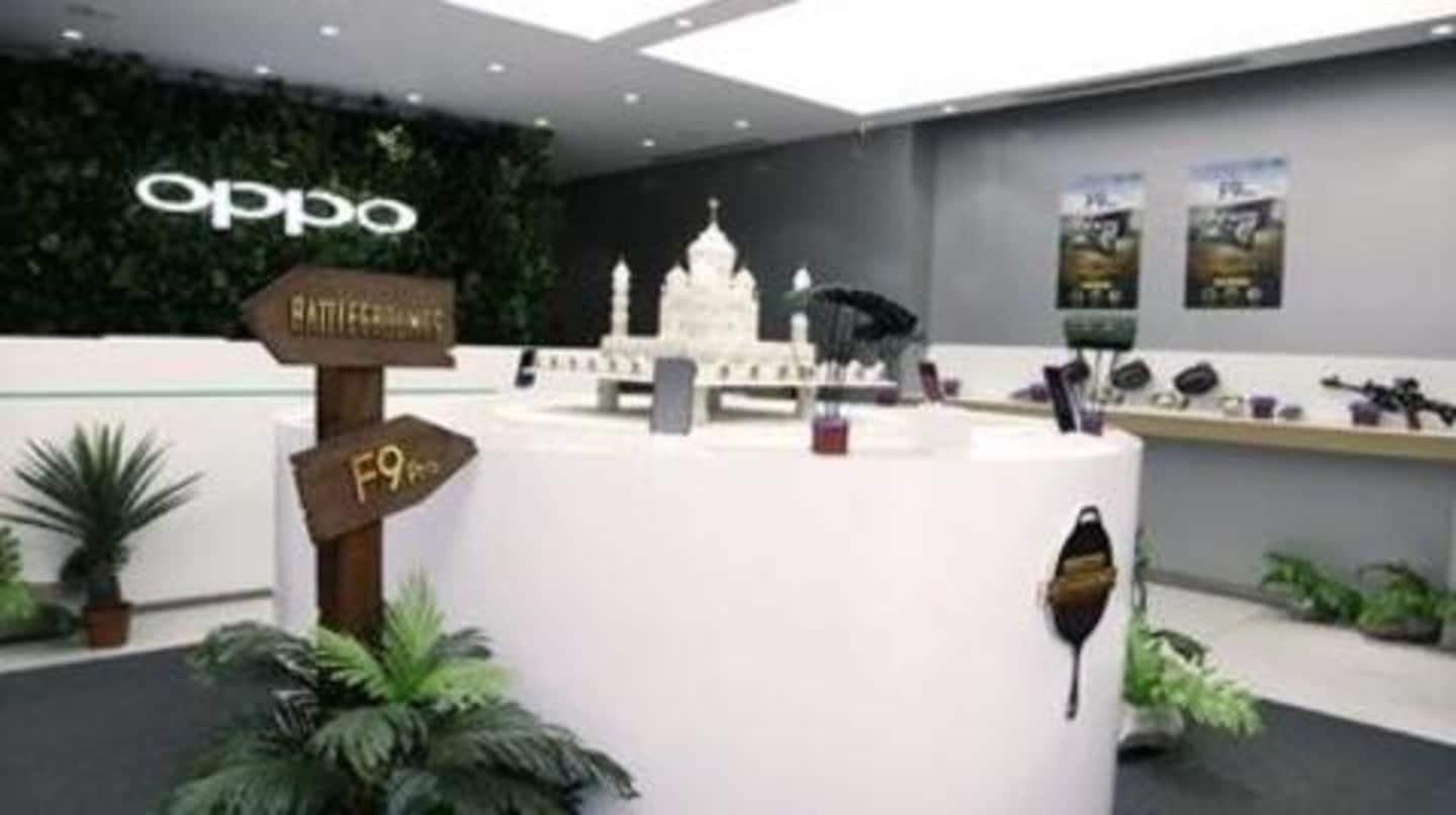 OPPO unveils the first-ever PUBG-themed mobile store in Bengaluru