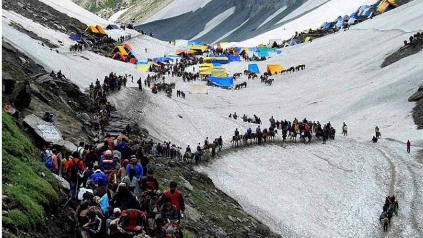 Fresh small batch of 663 pilgrims leaves for Amarnath