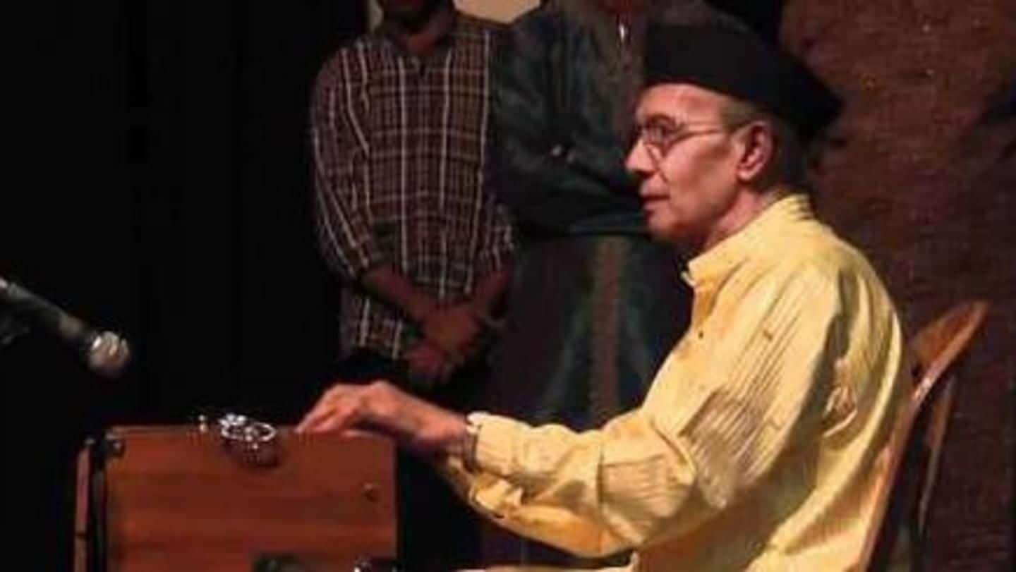 Acclaimed harmonium maestro Pandit Tulsidas Borkar passes away