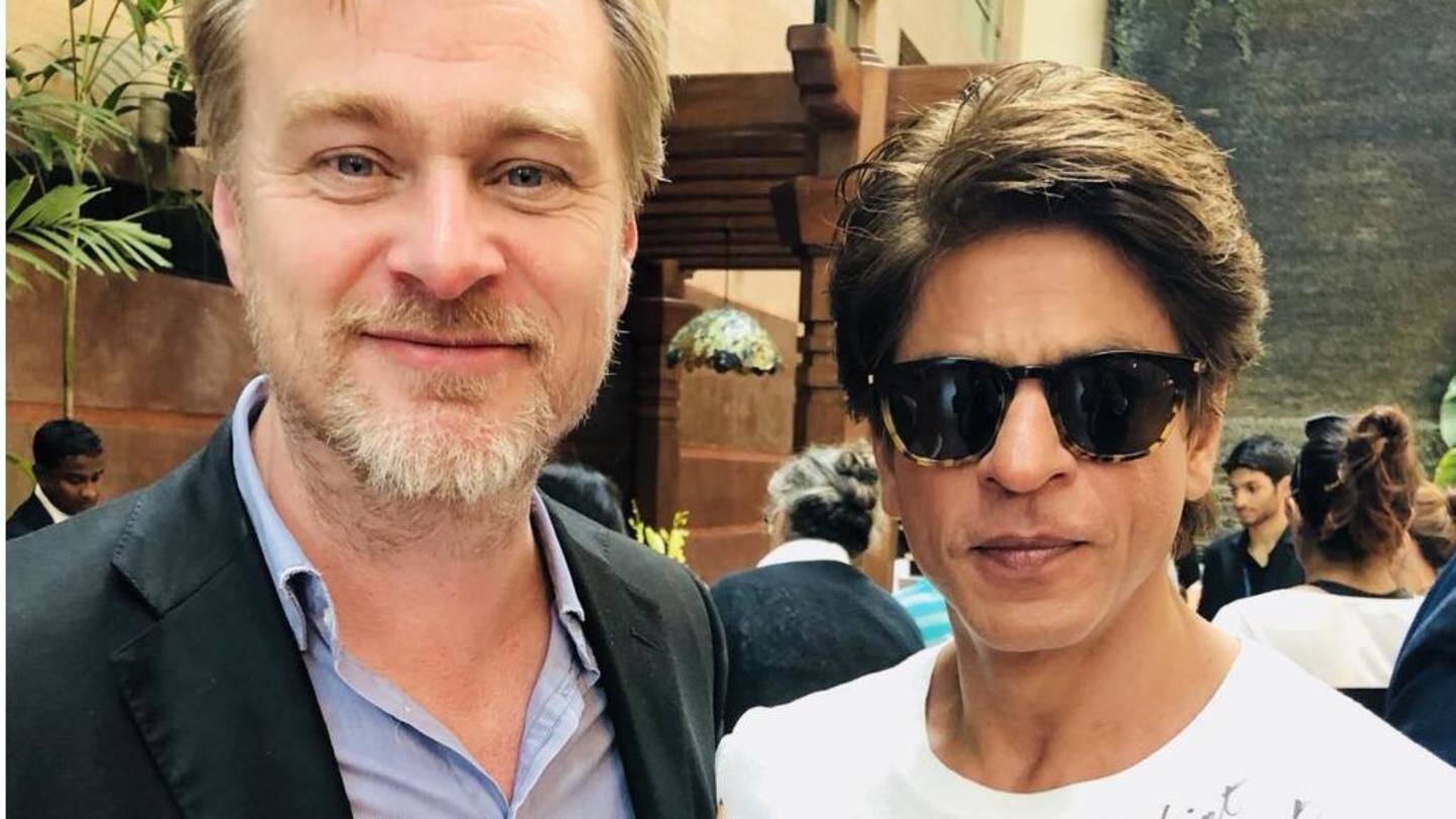 Shah Rukh Khan meets Christopher Nolan, shares his fanboy moment