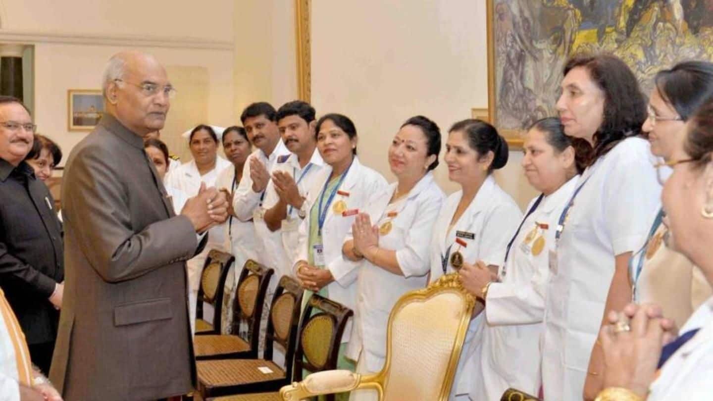 International Nurses Day: President Kovind calls nurses 'true nation-builders'