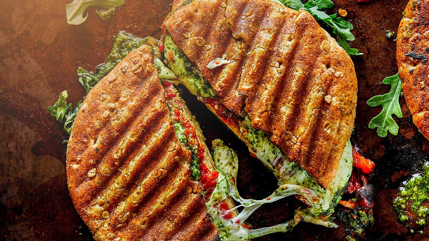 Here's how you can make some scrumptious paninis at home