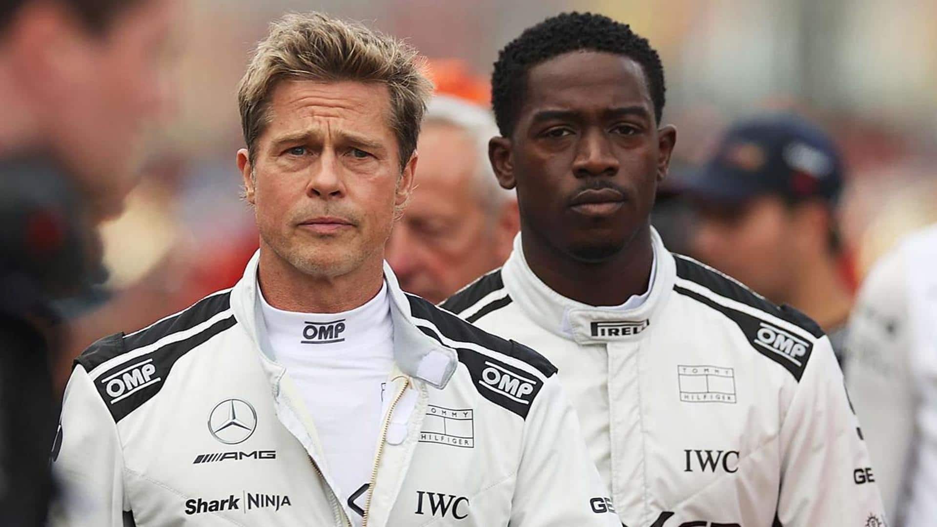 How is Brad Pitt's F1 movie shooting amid WGA-SAG-AFTRA strike