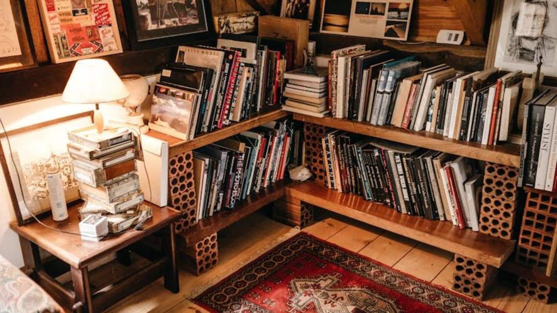 Declutter your home library for literary bliss