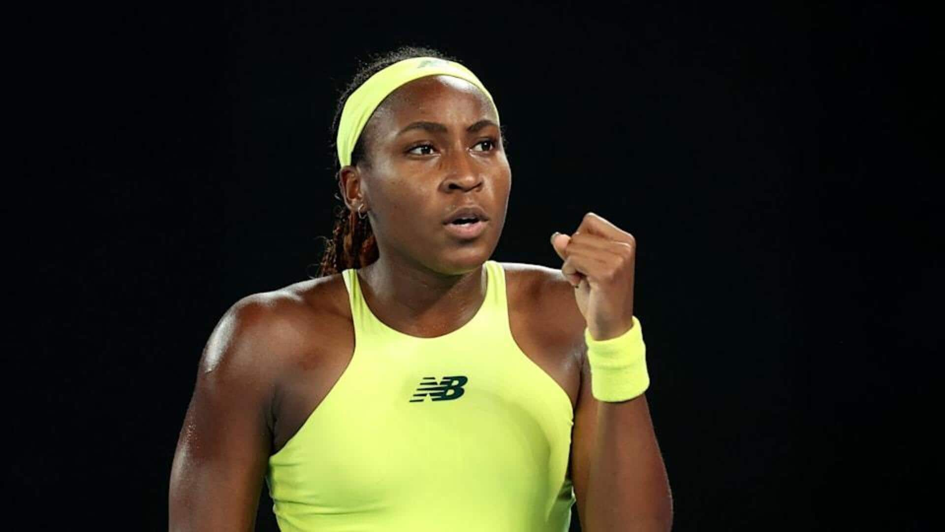 Coco Gauff attains this feat after reaching Australian Open quarter-finals