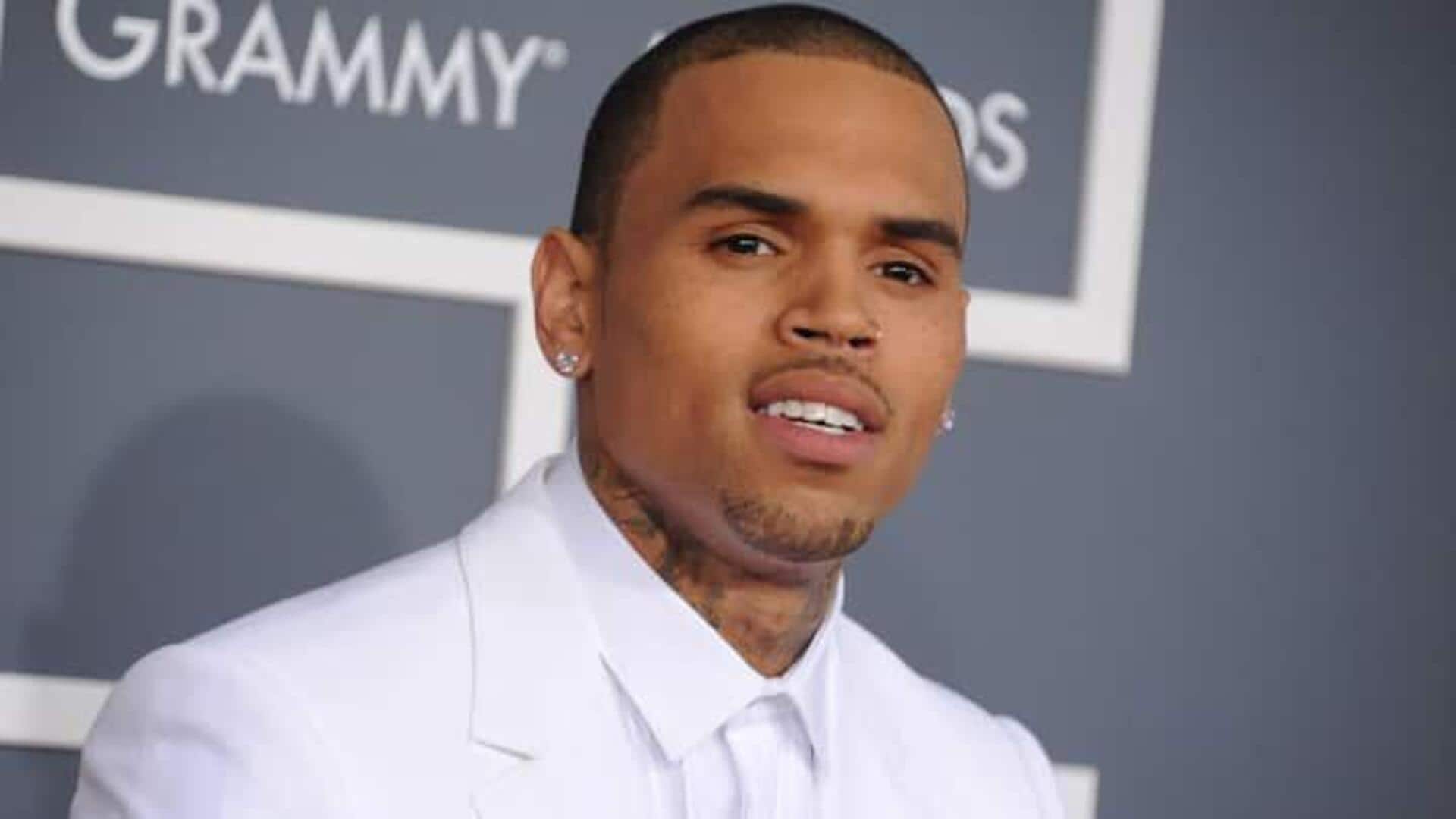 Man arrested for shooting outside Chris Brown's LA home