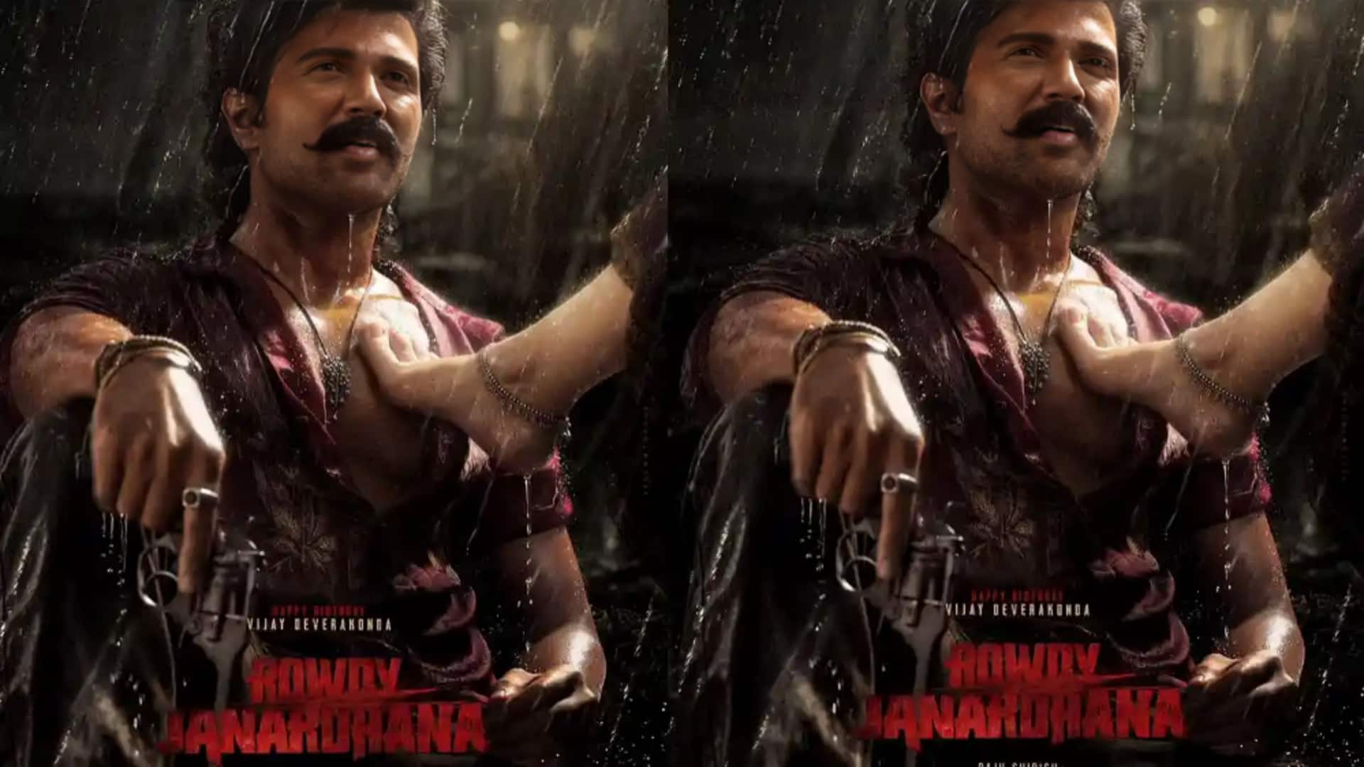 'Rowdy Janardhana': Vijay Deverakonda 'surrenders to love' in new poster