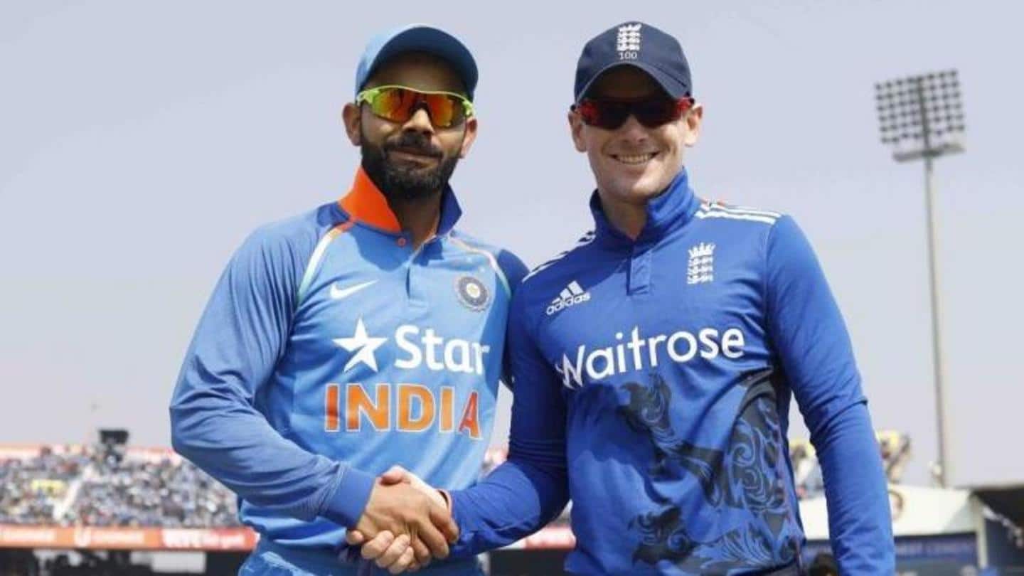 India vs England: Statistical preview of ODI series