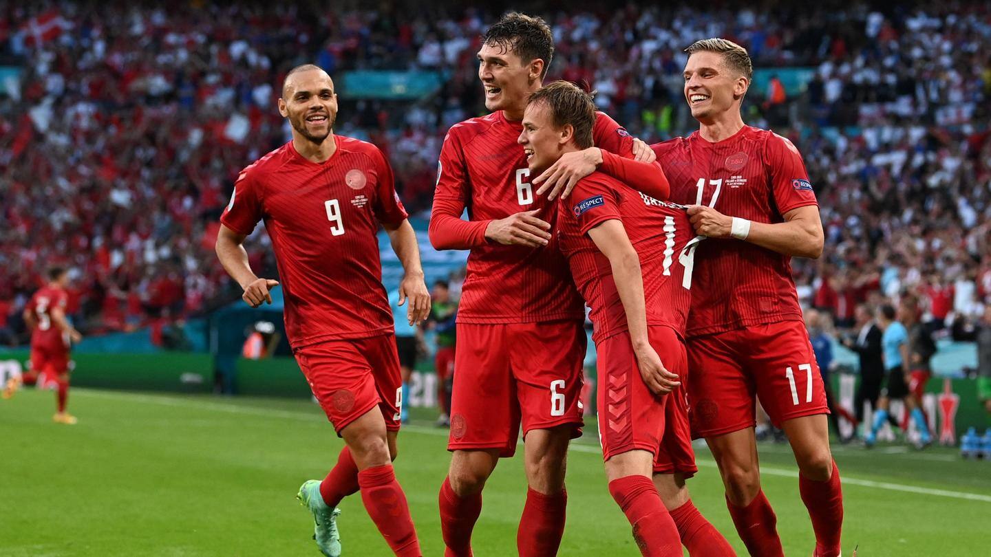 Denmark goal ends England's run of not conceding a goal Denmark goal ends England's run of not conceding a goal