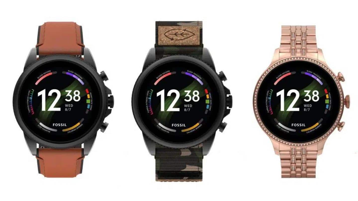 Fossil Gen 6 smartwatch, with AMOLED touchscreen, launched in India