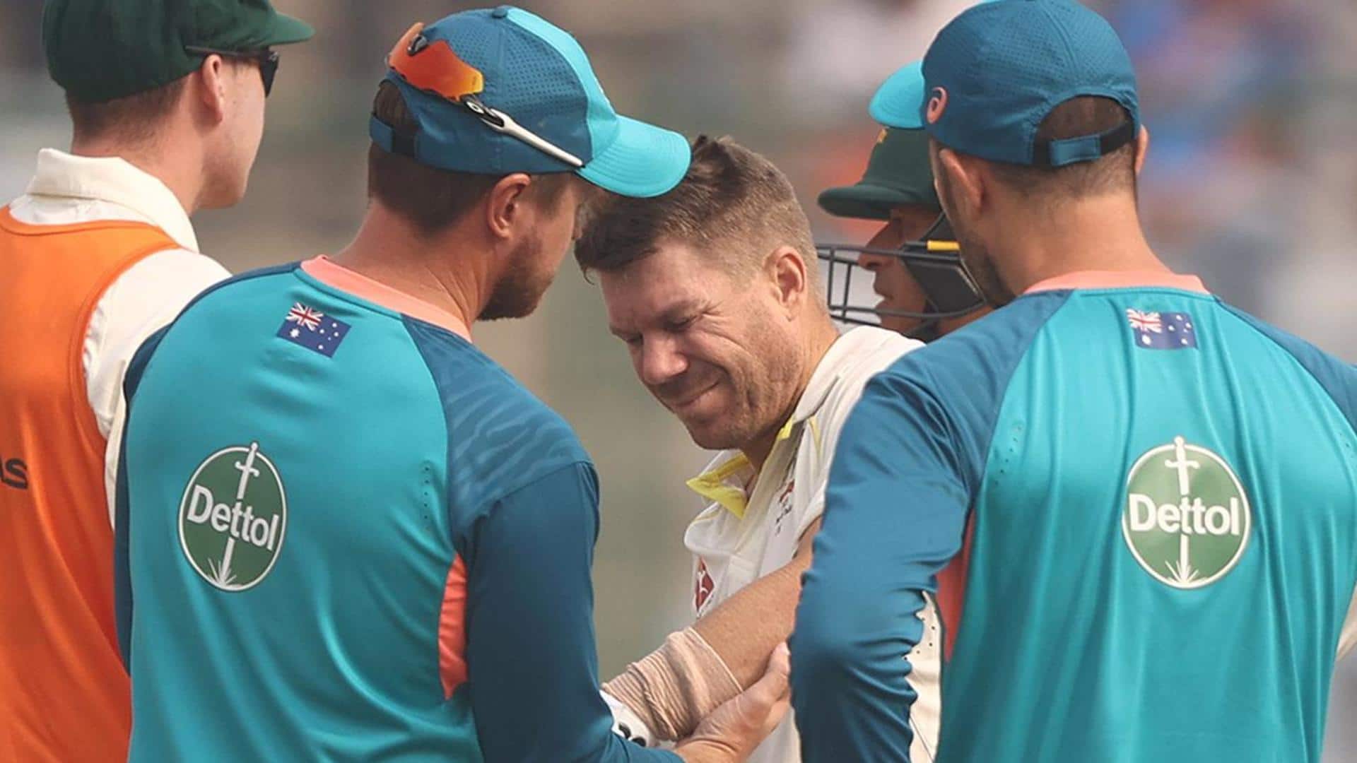 India vs Australia: David Warner to miss final two Tests