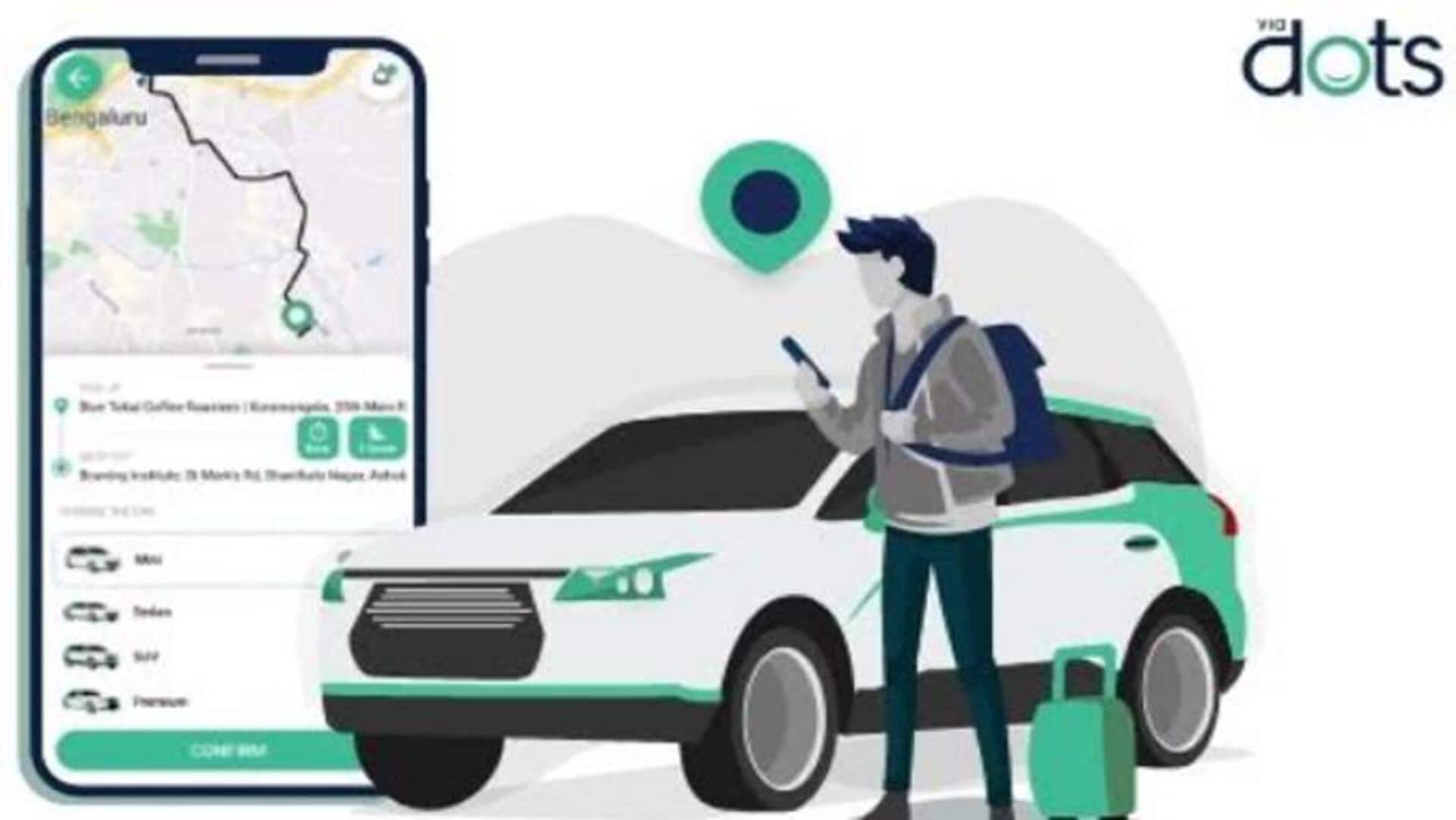 Ride-hailing start-up viaDOTS plans to recruit 50,000 cab drivers