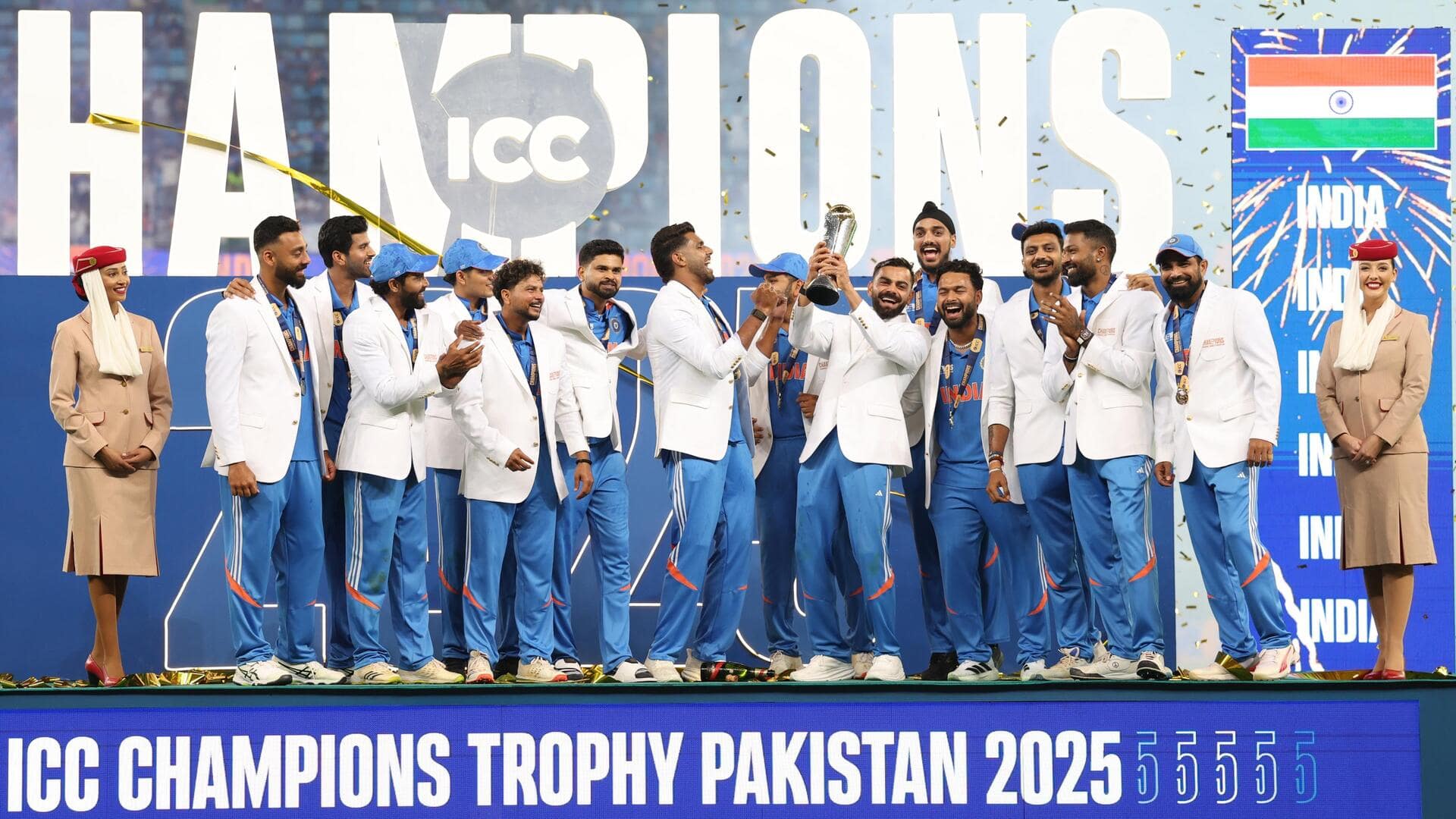 Decoding the 2025 ICC Champions Trophy in stats