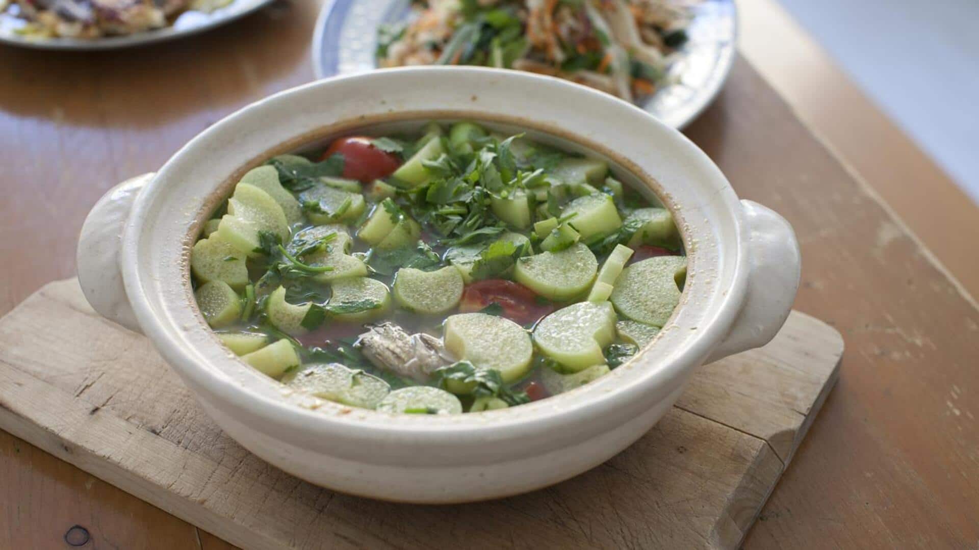 Taro stem is a real kitchen king! 