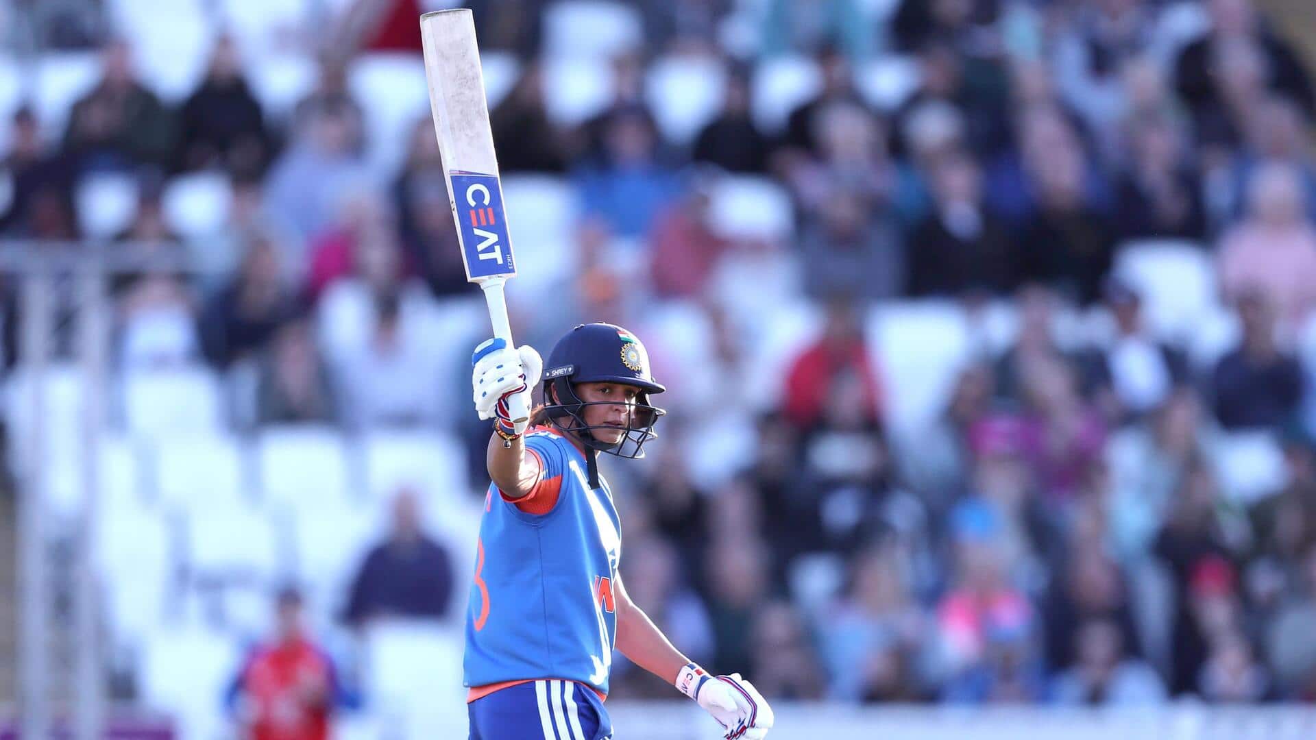 Harmanpreet Kaur becomes India's highest run-scorer in Women's T20 WC