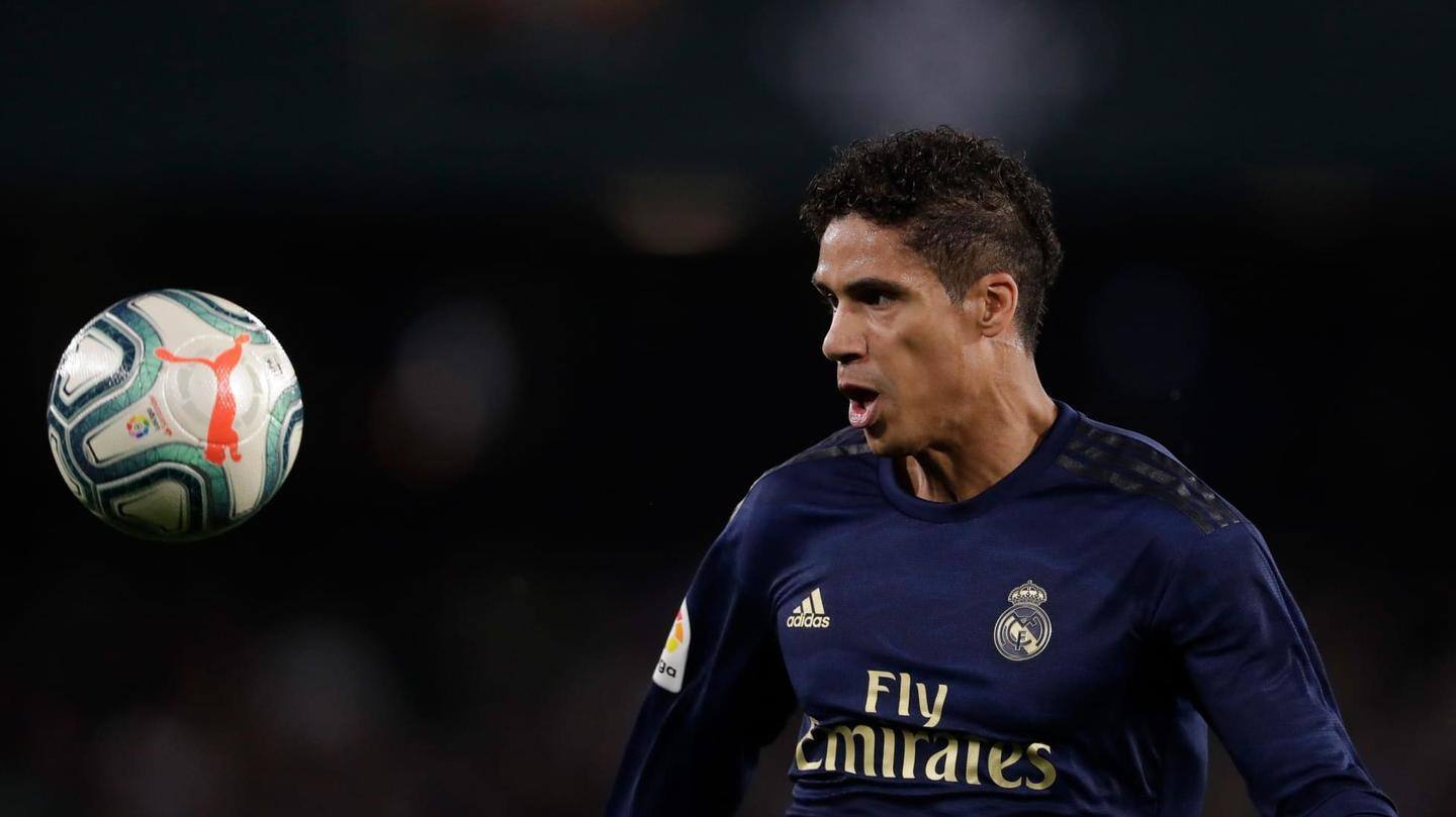 Varane won a host of trophies with Real Madrid Varane won a host of trophies with Real Madrid