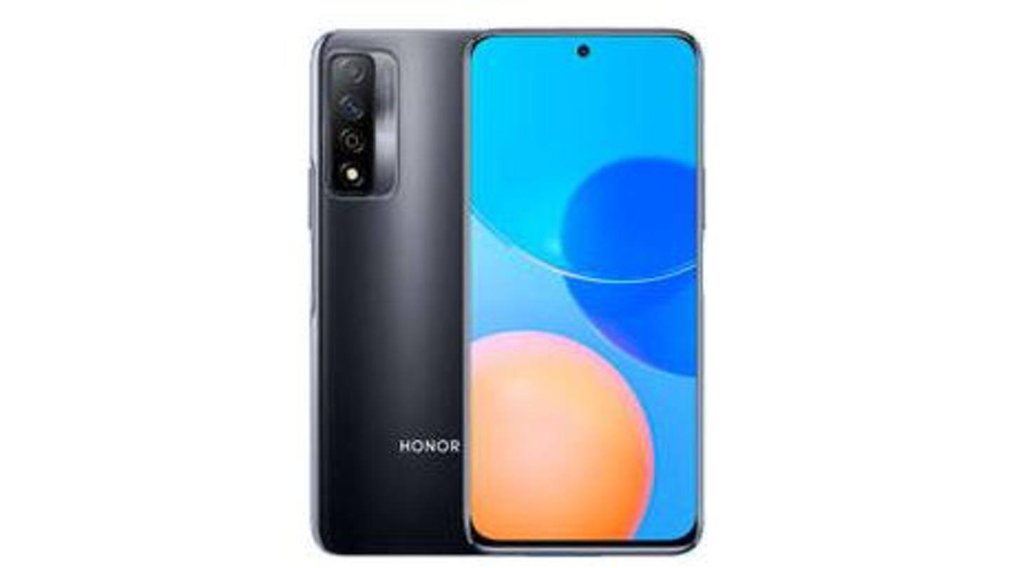 The phone has a 6.6-inch LCD display The phone has a 6.6-inch LCD display