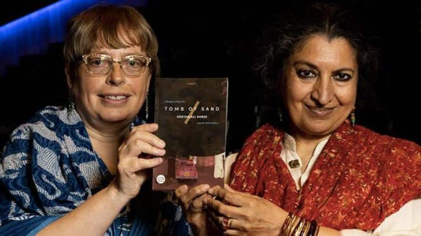 Geetanjali Shree becomes first Hindi novelist to win Booker Prize