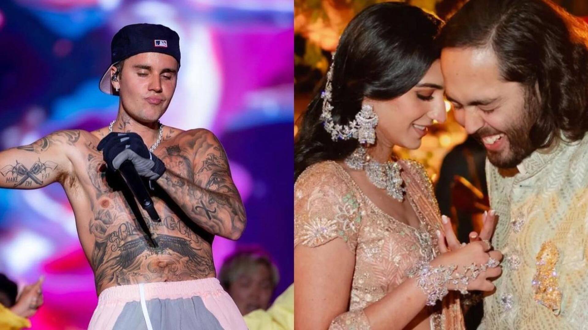 Anant-Radhika's 'sangeet' ceremony: Justin Bieber, Badshah, Karan Aujla may perform