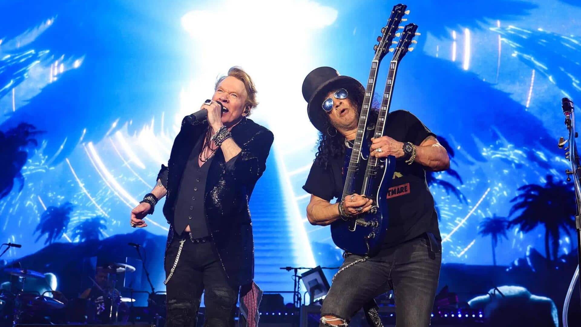 Guns N' Roses locks in 2 India concerts for November