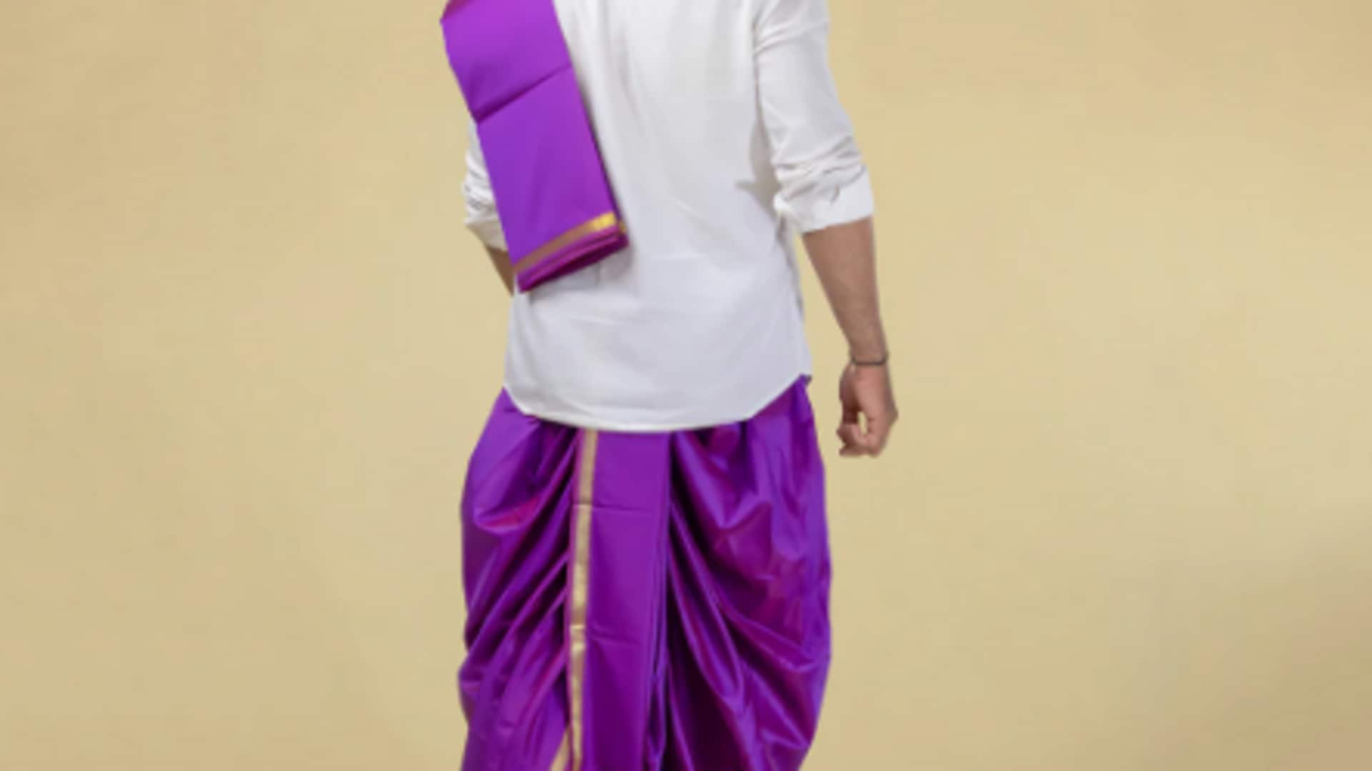 Revamping tradition: The modern dhoti