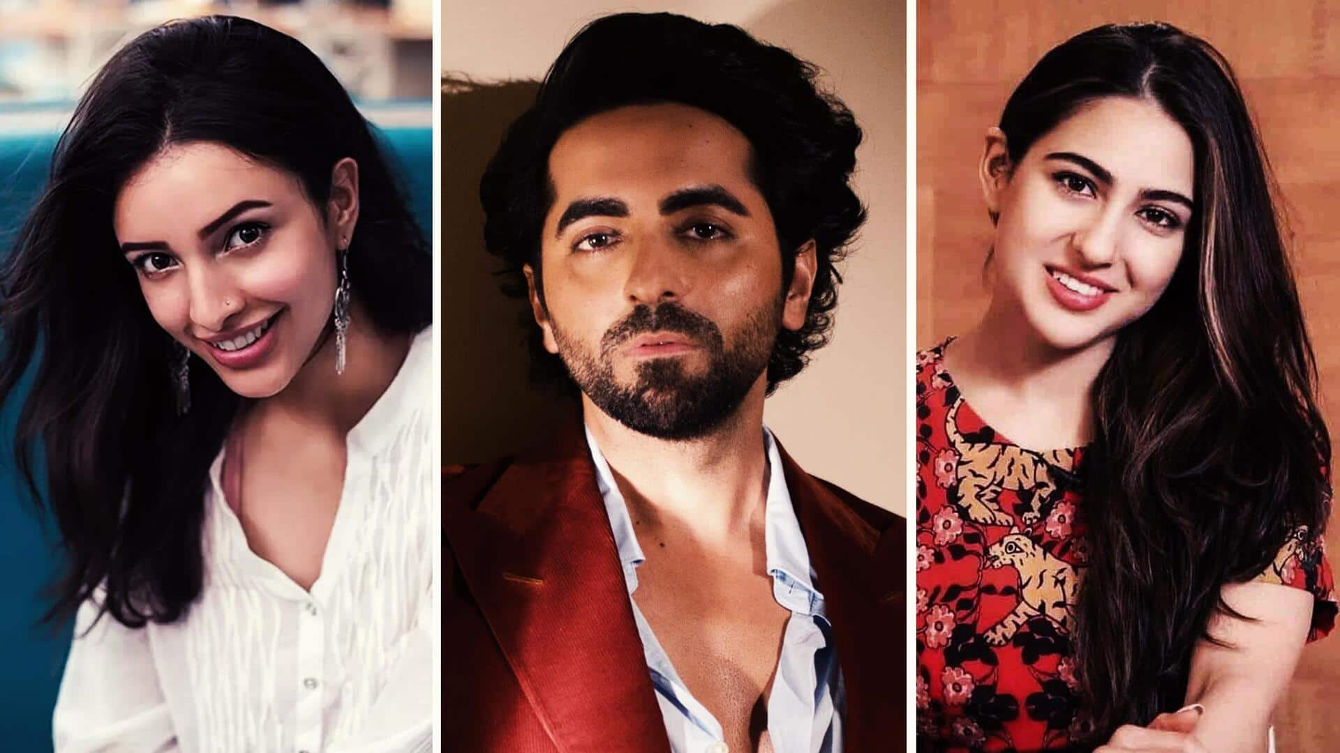 Who will romance Ayushmann in Barjatya's next: Sara or Triptii 